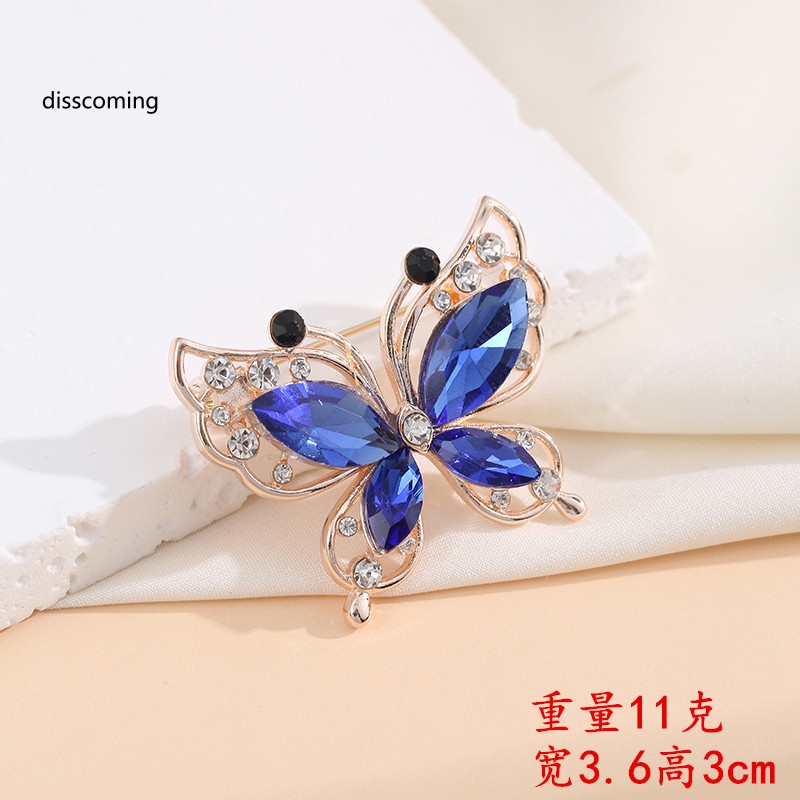 Áo Khoác SL SL Kiểu Dáng Trẻ Trung Năng Động| Ghim Cài Áo Hình Bướm Đính Đá Zircon Thời Trang Cao Cấp