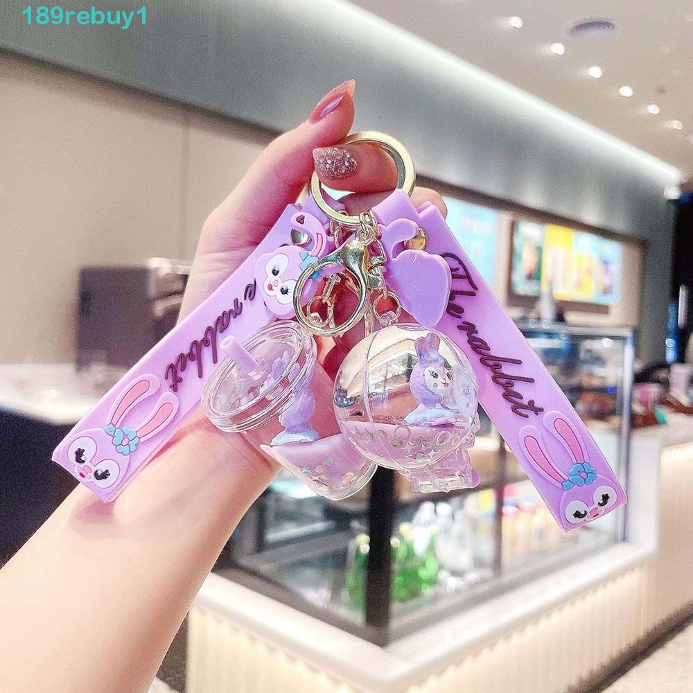 REBUY1 Stellalou Móc Khóa Hình StellaLou Hoạt Hình Dễ Thương Dùng Làm Quà Tặng / Trang Sức / Móc Khóa