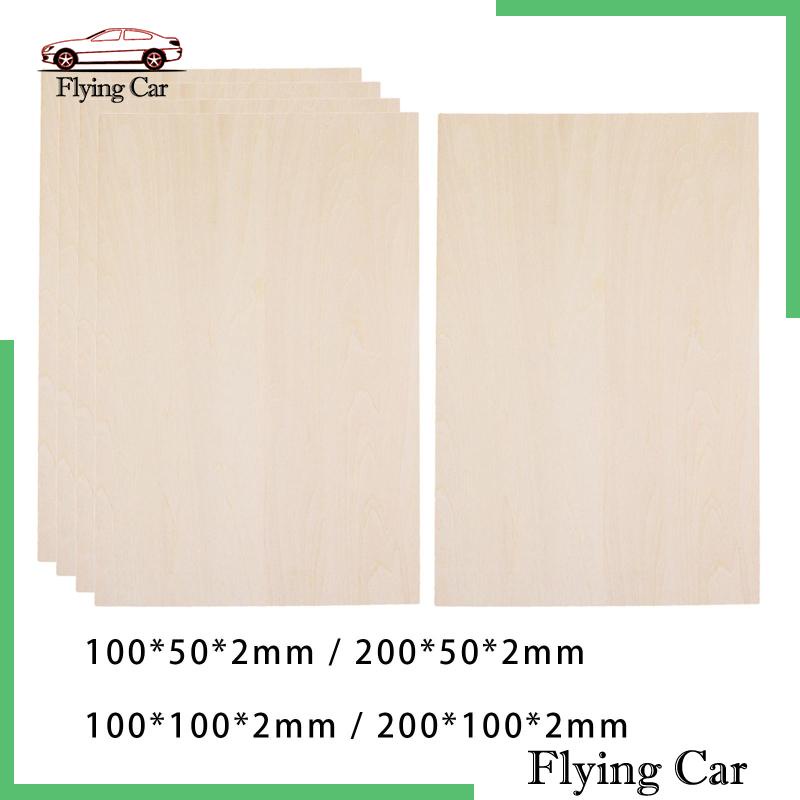 Bộ 10 Tấm Gỗ Đàn Hương Mỏng Chưa Hoàn Thiện Dùng Làm Mô Hình Thuyền Buồm / Mô Hình Máy Bay Mini