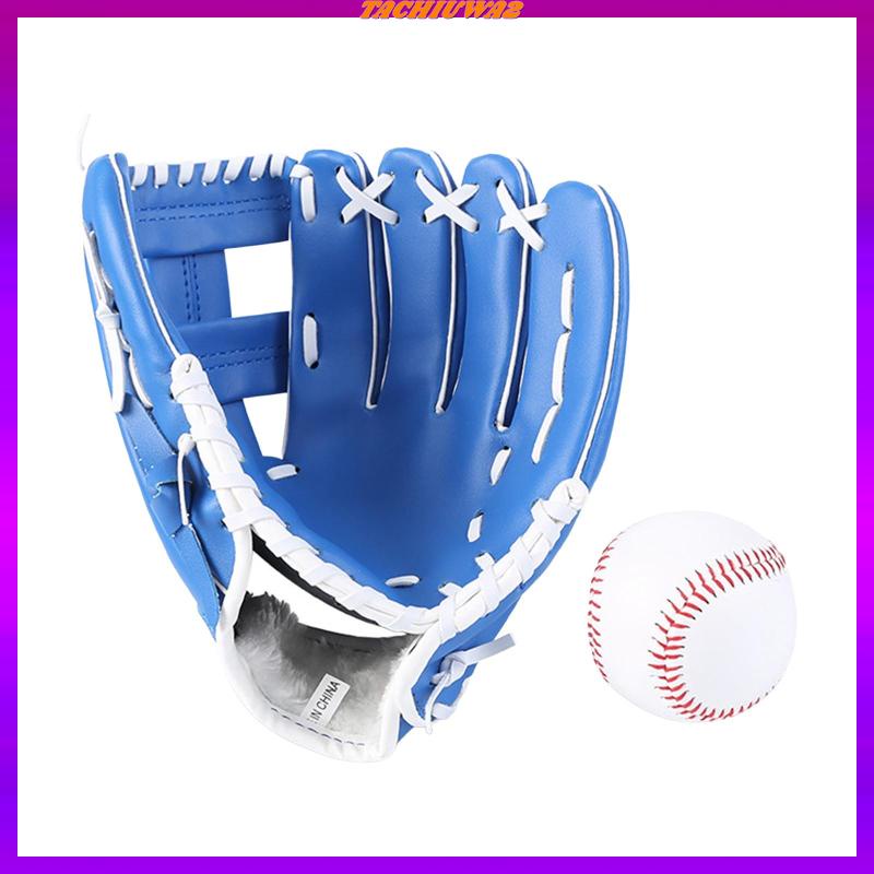 Găng Tay Bóng Chày Trái Và Bóng Lông Mềm Mại Thoải Mái Chắc Chắn Dành Cho Trẻ Em Và Người Lớn