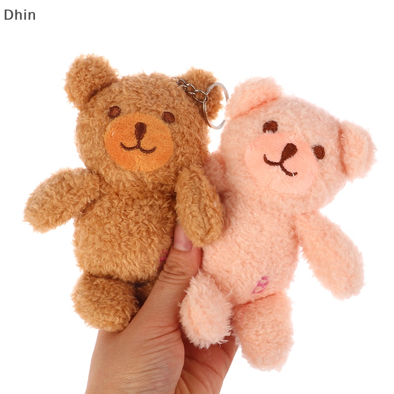 Móc Khóa Hình Gấu / Thỏ Nhồi Bông Dễ Thương