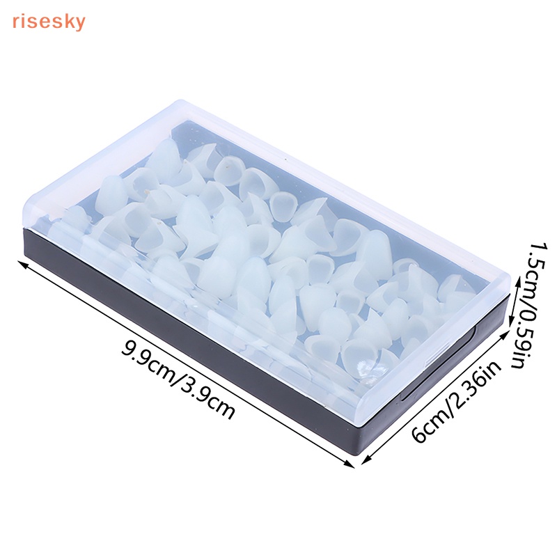 1 Hộp Sứ Đựng Răng Giả Tạm Thời Hình Vương Miện Tiện Dụng