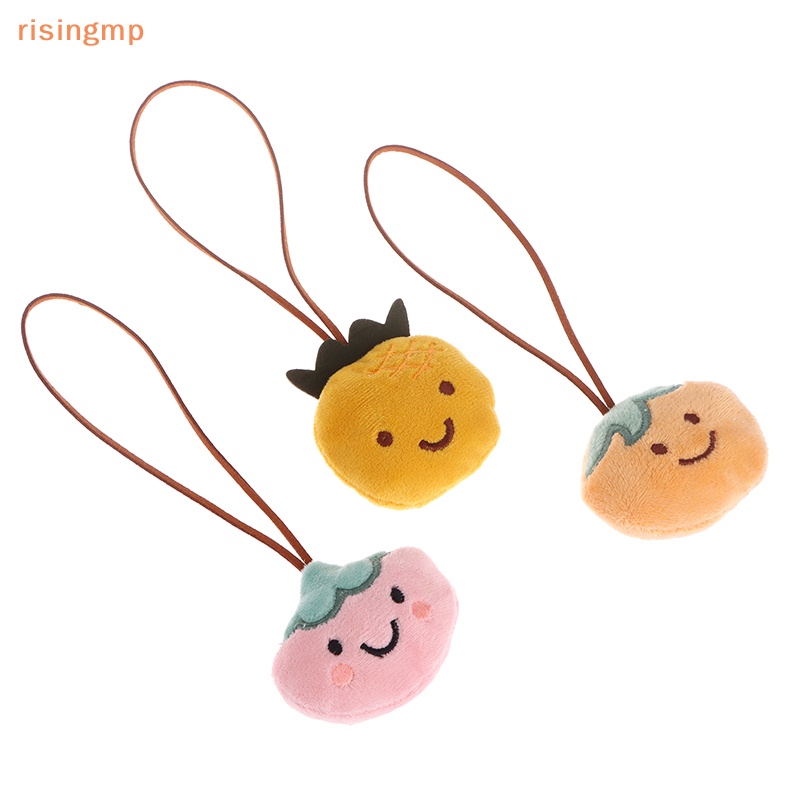 Móc Chìa Khóa / Tên Trái Cây Hoạt Hình Nhồi Bông Chống Thất Lạc Tiện Dụng