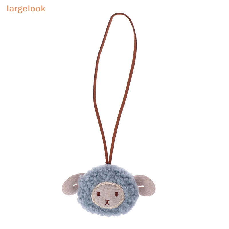 Móc Khóa Hình Chú Cừu Nhồi Bông Dễ Thương Chống Mất Tích Hợp Thẻ Tên Cho Ba Lô Mẫu Giáo