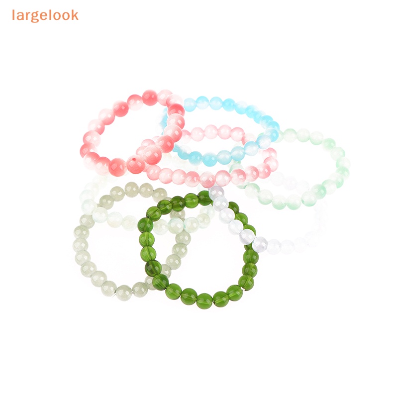 Vòng Tay Chuỗi Hạt Đá Pha Lê Tự Nhiên Nhiều Màu Thời Trang Cho Nữ