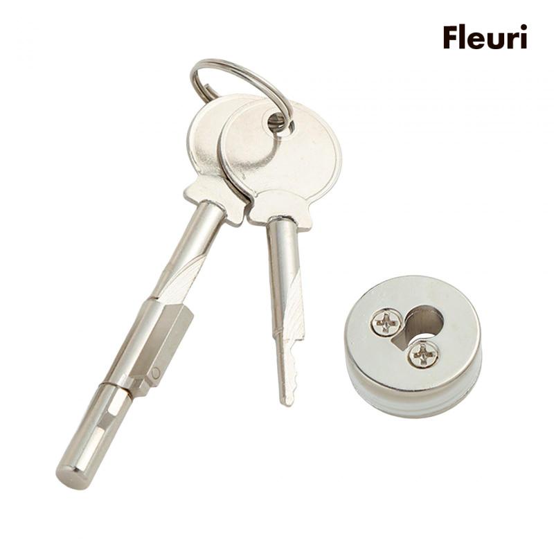 Bộ Khóa Cửa Trượt Chống Mài Mòn Tiện Dụng Cho Tủ Lạnh