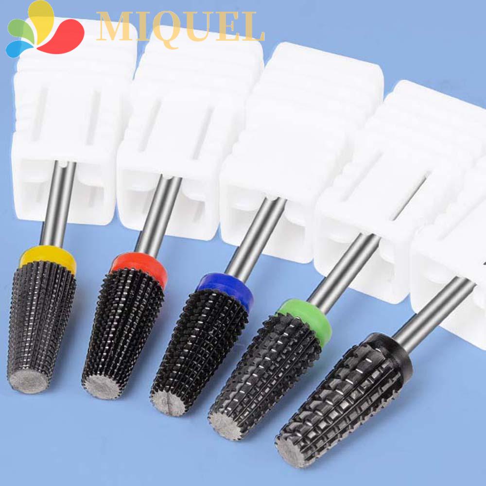 MIQUEL Đầu Mài Móng Tay Bằng Gốm Sứ Màu Đen Chuyên Nghiệp