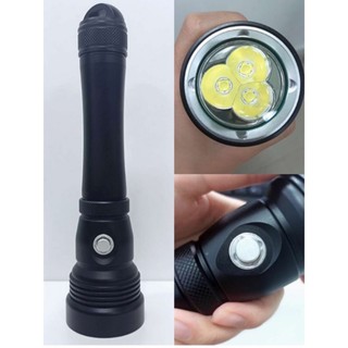 Đèn Pin Led Scuba 3 * XHP70 Siêu Sáng