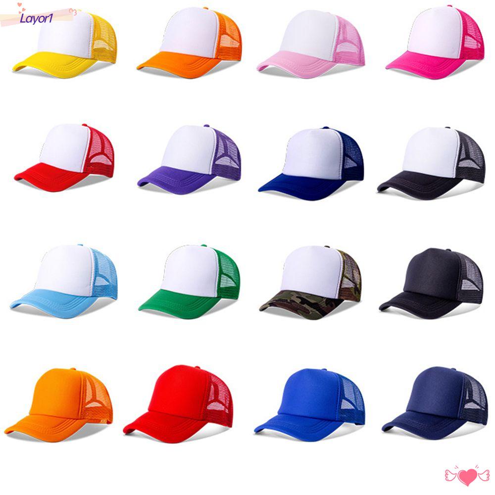 LAYOR1 Mũ Lưỡi Trai Thời Trang Mùa Hè Dành Cho Nam Và Nữ