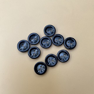 (Set 10 cái) Nút Áo Sơ Mi Trơn Màu Size 12mm (1.2cm)