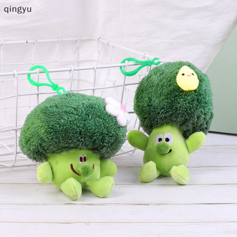 Móc Khóa Búp Bê Nhồi Bông Broccoli Dễ Thương