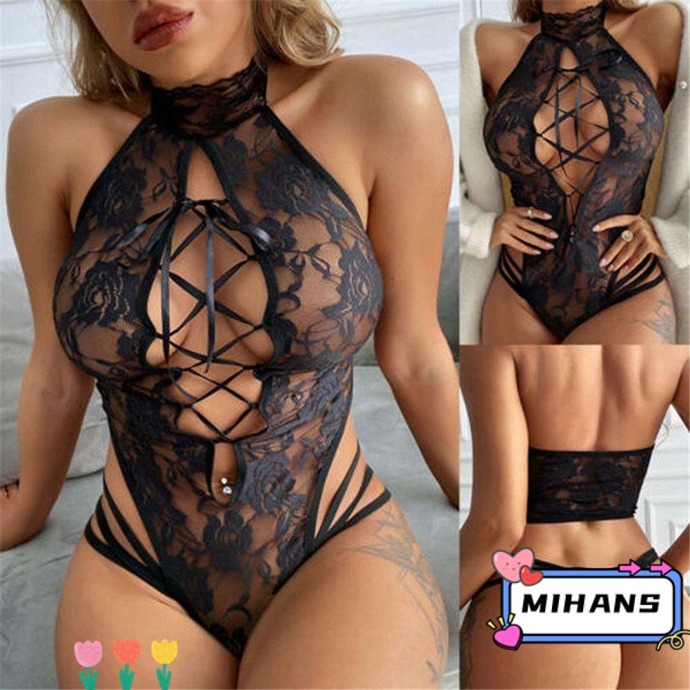 MIH Bodysuit Ren LướI GợI CảM Cho Nữ