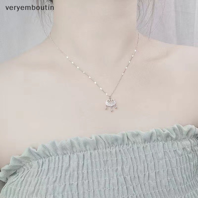 Vòng Cổ Choker Mặt Ổ Khóa An Toàn Thời Trang Đường Phố Cho Nữ Y2k