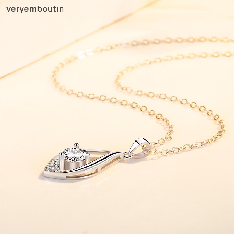 Mặt Dây Chuyền Hình Giọt Nước Bằng Đá Zircon Màu Sắc Chất Lượng Cao Thời Trang Cho Nữ