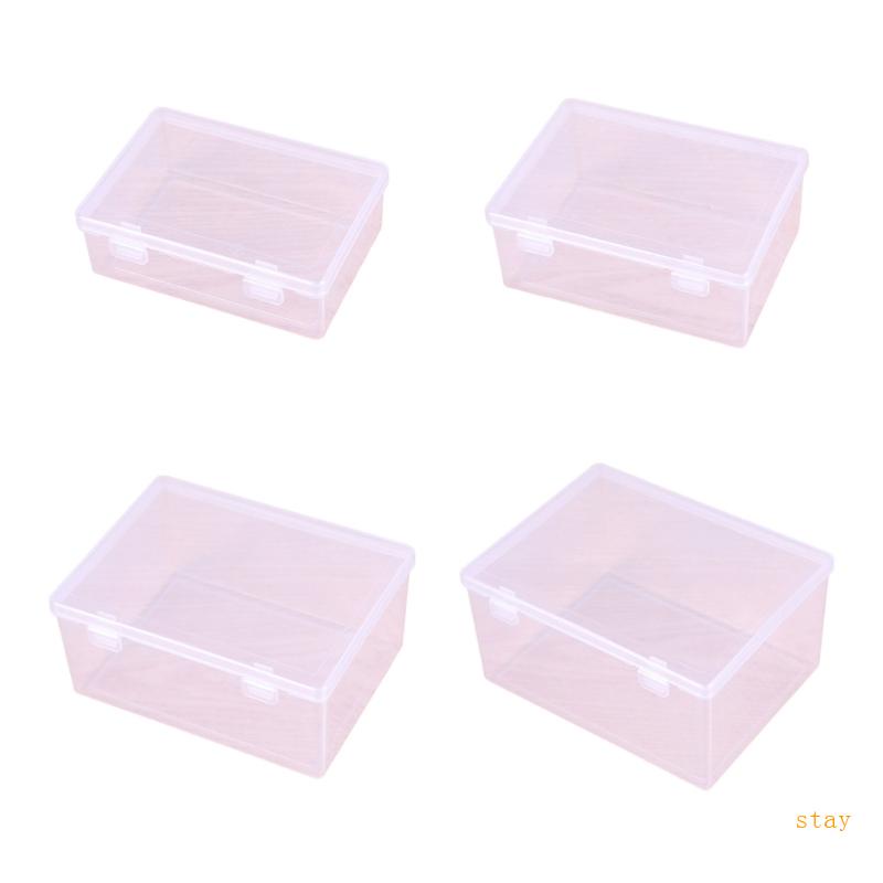 Hộp Đựng Trang Sức Trong Suốt Có Nắp Đậy Tiện Dụng