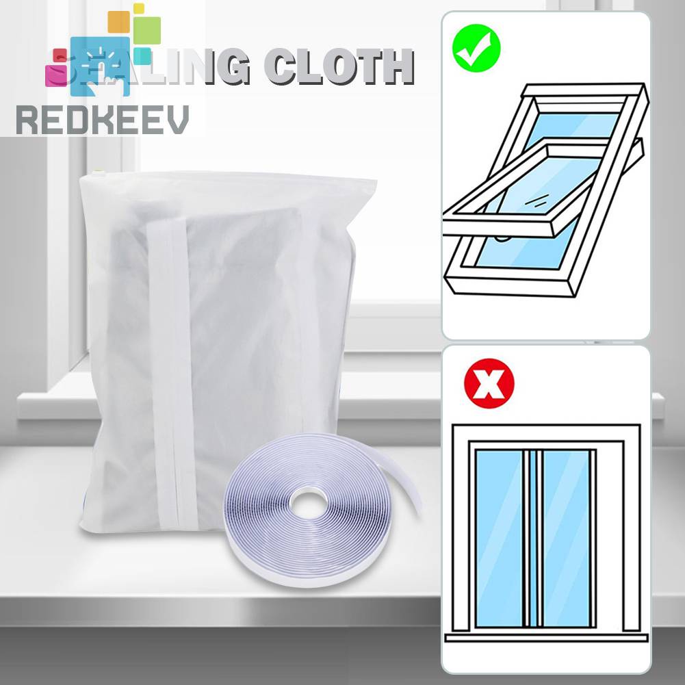 Tấm Vải Bọc Viền Cửa Sổ Máy Điều Hòa Không Khí Di Động Có Thể Tái Sử Dụng