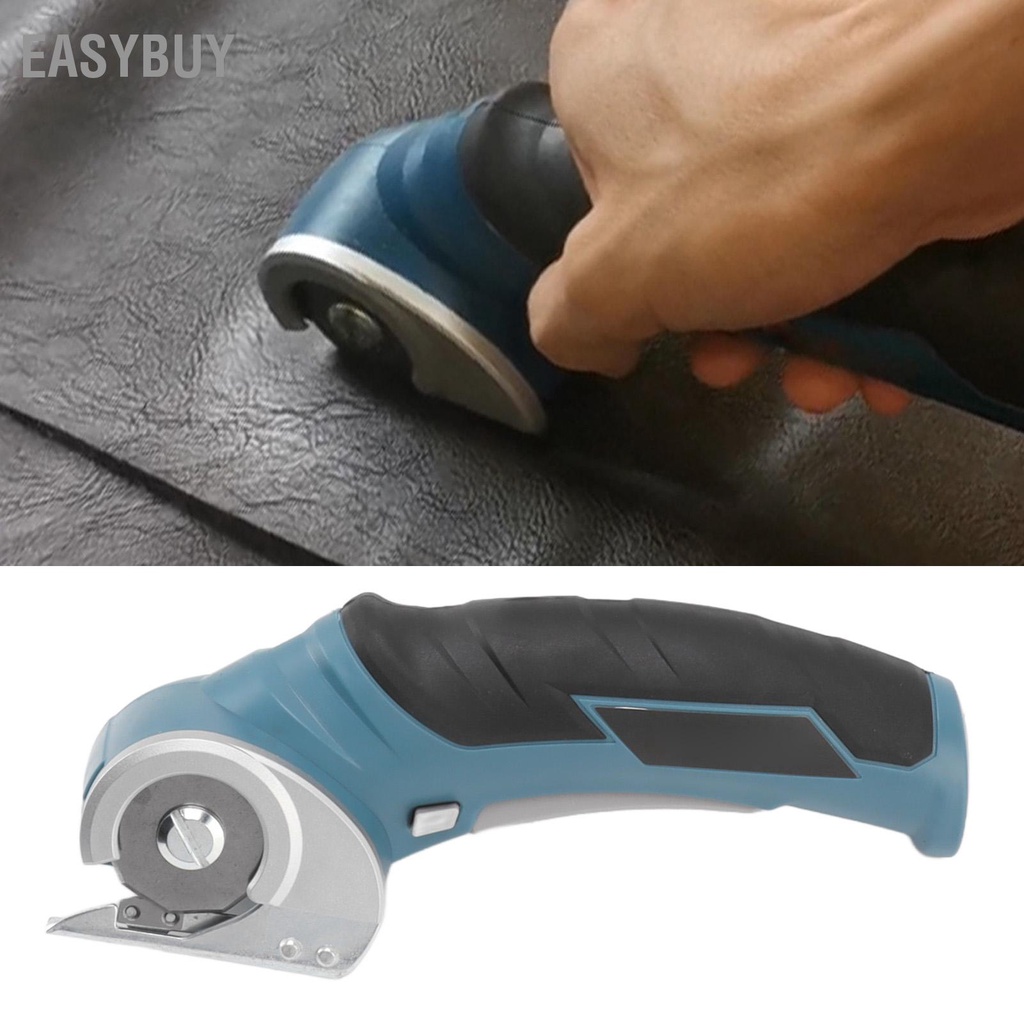 ▲Kéo Điện Không Dây Lưỡi Thép Mạnh Mẽ Máy Cắt Mini Cho Vải Thảm Tông 100‑240V