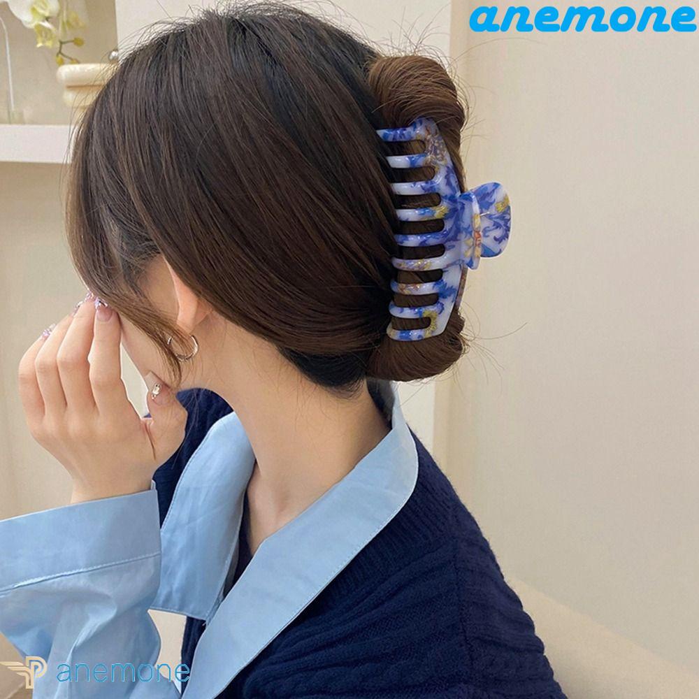 ANEMONE Kẹp Tóc Hình Cá Mập Bằng Sứ Phong Cách Hàn Quốc Dành Cho Nữ