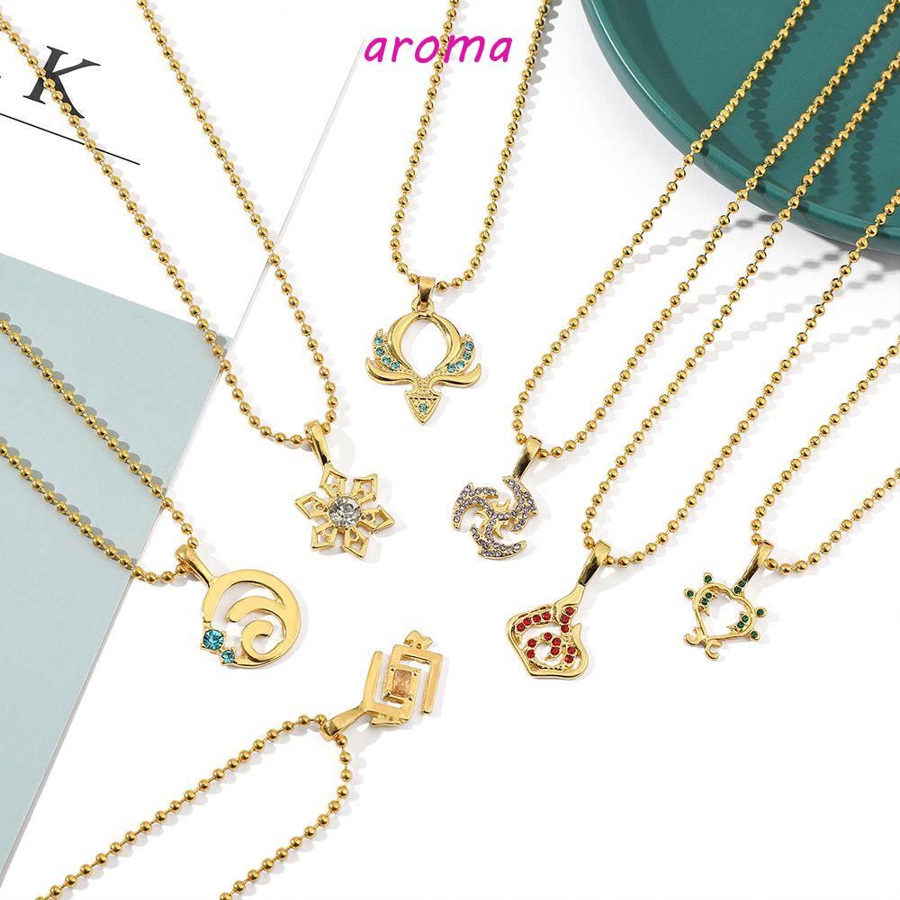 AROMA Vòng cổ Phong Cách Hip Hop Cá Tính Cho Nữ