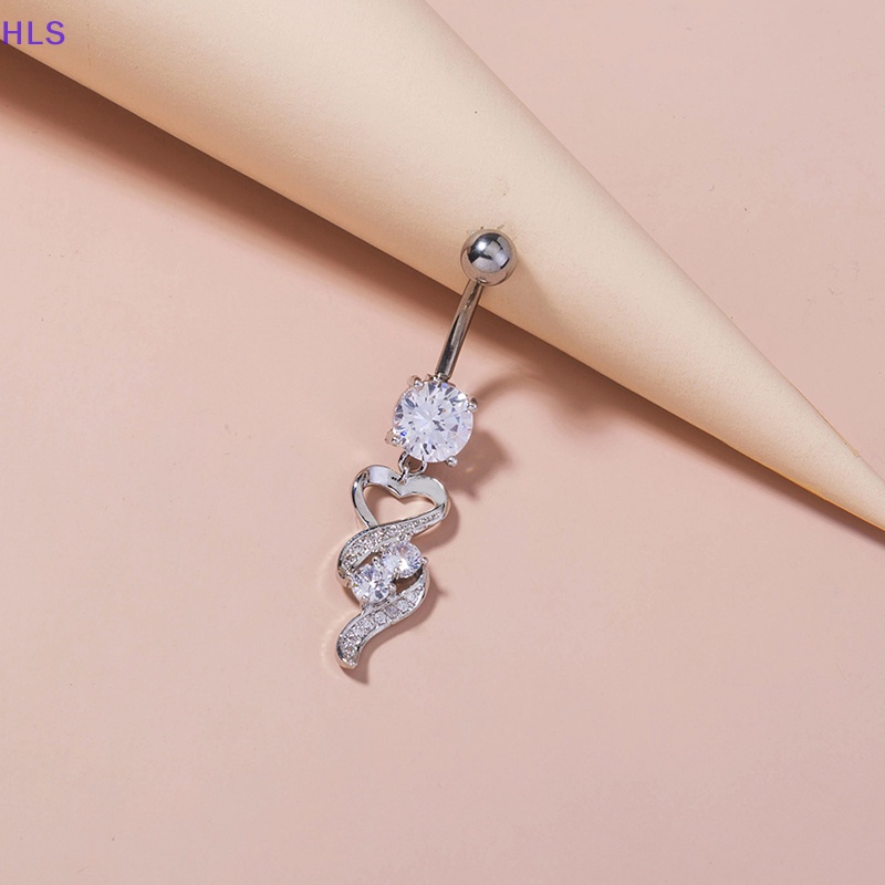 Khuyên Rốn Hình Bướm Đính Đá Zircon Thời Trang Cho Nữ
