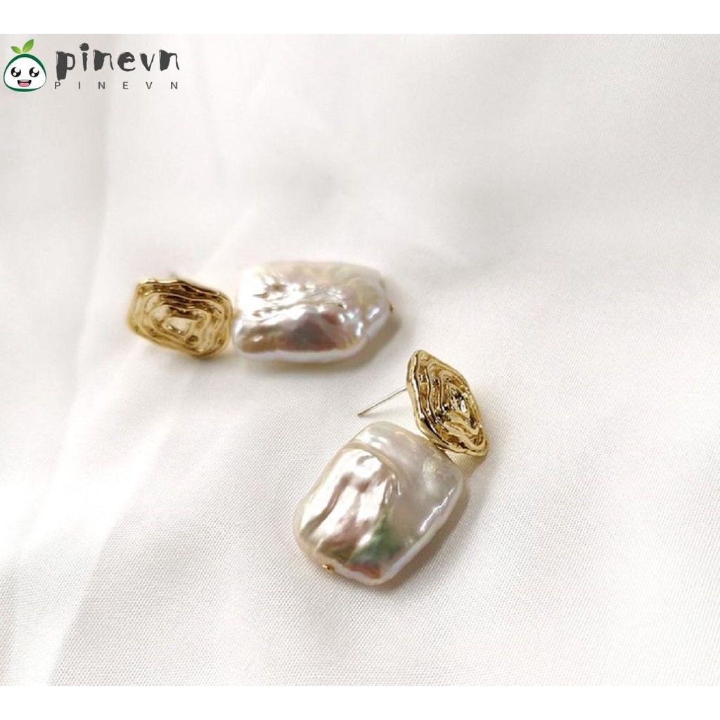 PINEVN 1 Đôi Bông Tai Phong Cách Pháp Cổ Điển Dành Cho Nữ