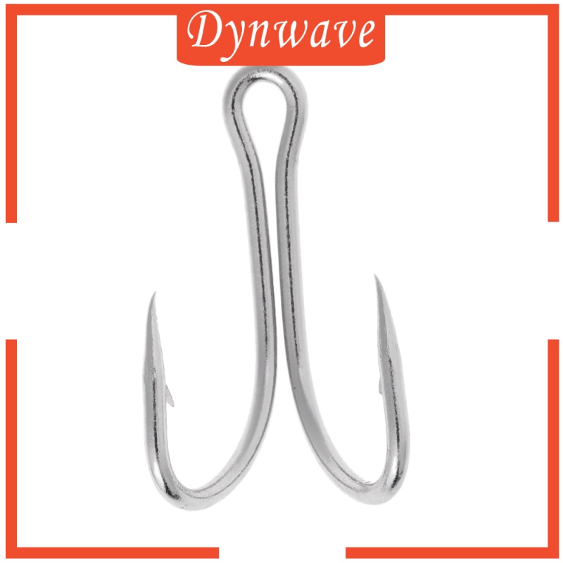 Bộ 10 Móc Câu Cá Kép Bằng Thép Carbon Chất Lượng Cao # 28- #