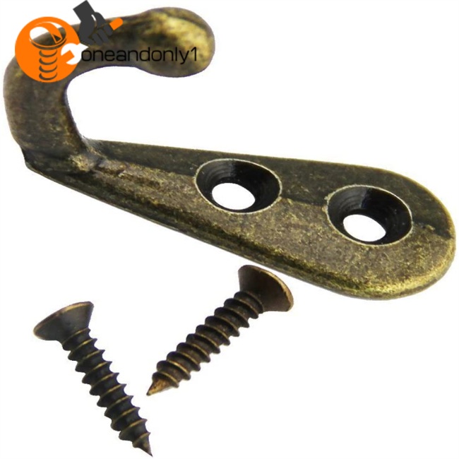 Bộ 10 Móc Treo Đồ Gắn Tường Dễ Lắp Đặt Tiện Dụng