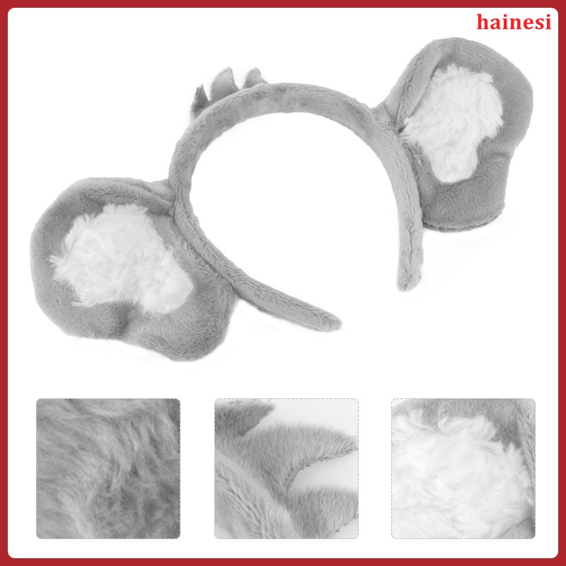 Băng Đô Tai Gấu Koala Nhồi Bông Dễ Thương Cho Bé Gái