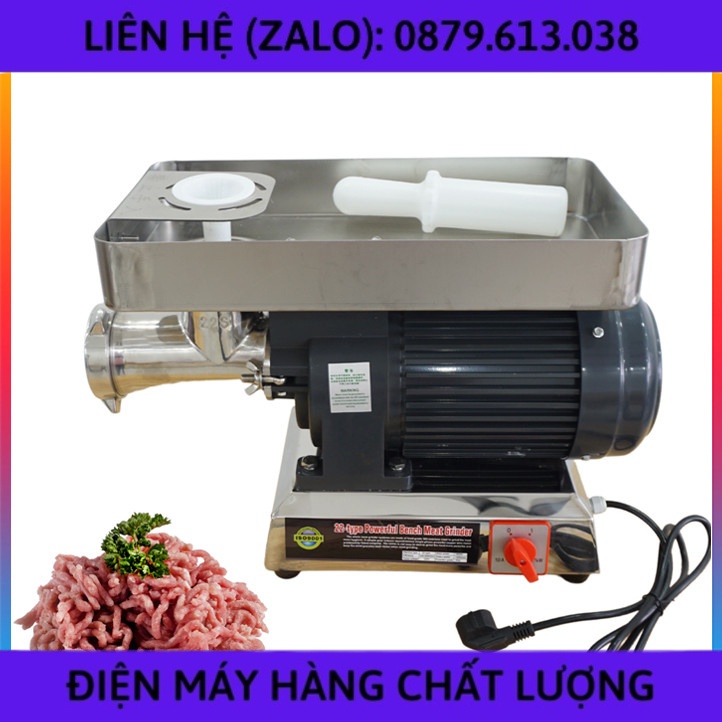 Máy xay thịt - đùn thịt công nghiệp cối QL-22 - Máy xay đùn thịt công nghiệp, hiện đại (SỈ &amp; LẺ)