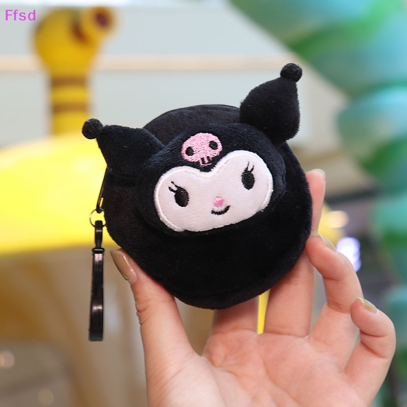 {Ffsd} Móc Khóa Túi Xách Hình Mèo Kuromi Kitty Nhồi Bông Dễ Thương