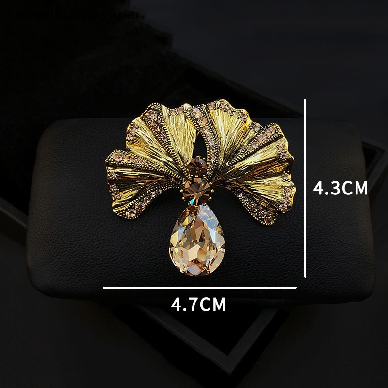 Trâm Cài Áo Đính Pha Lê Phong Cách Vintage Thời Trang Dành Cho Nữ SBS