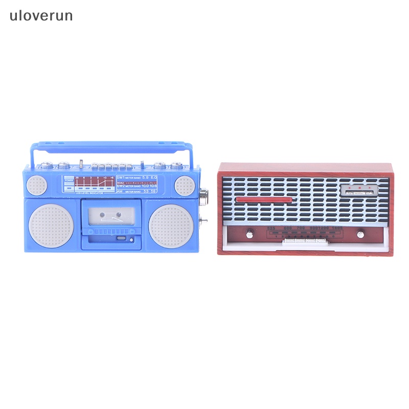 Uloverun Mô Hình radio Mini Trang Trí Nhà Búp Bê vn