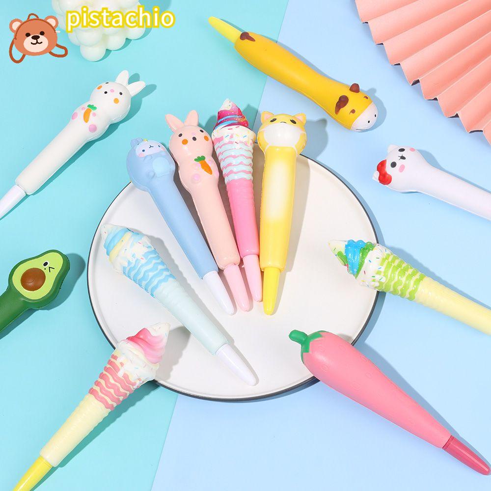 PISTA Bút Bi Mực Đen Ngòi 0.5mm