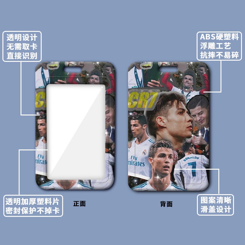 Ví Đựng Thẻ / Danh Thiếp / Thẻ Tín Dụng Hình Cầu Thủ Bóng Đá Cristiano Ronaldo Cho Bé Trai