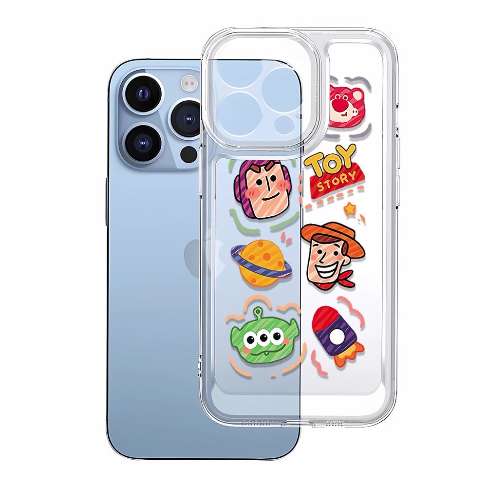 Ốp Điện Thoại Mềm Họa Tiết Hoạt Hình Toy Story Cho iPhone14Promax 8p11 12137