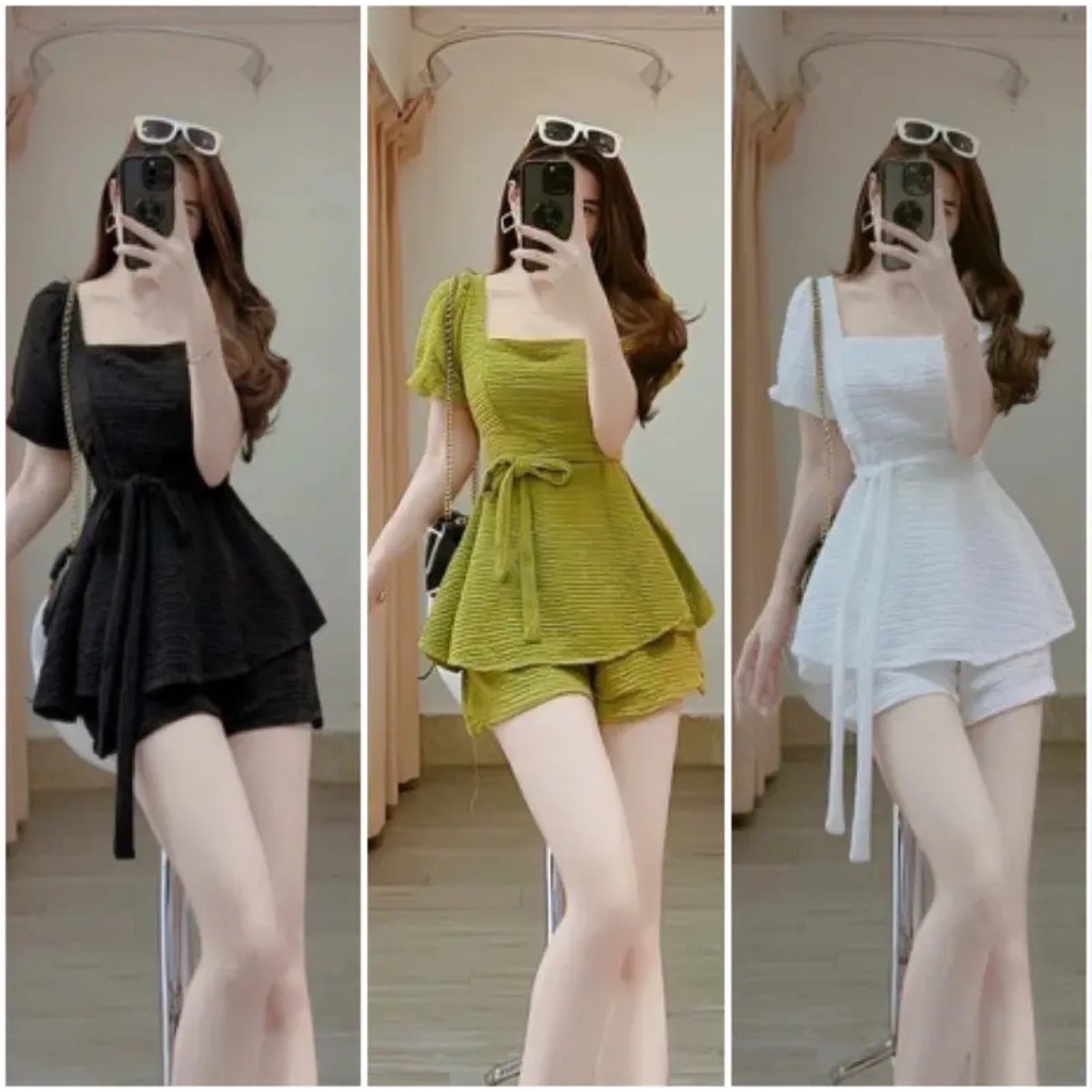 Bộ Đồ Bigsize Dễ Thương Điệu Đà Nữ Tính Cho Nàng Béo Vải Xốp Nhật,Quần Áo Thời Trang Bigsize SET52