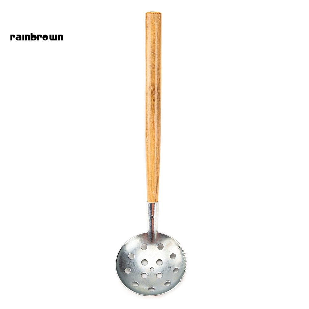 Muỗng Múc Đá Có Tay Cầm Bằng Gỗ Tiện Dụng