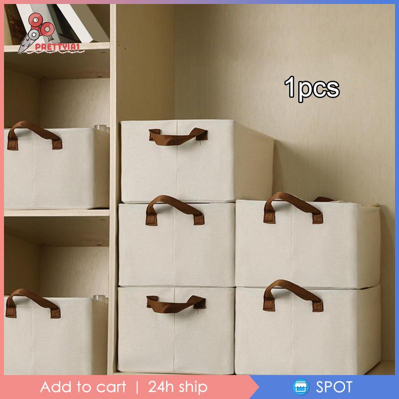 Hộp Đựng Đồ Giặt Có Thể Gấp Gọn Tiện Dụng Cho Tủ Quần Áo / Kệ Sách