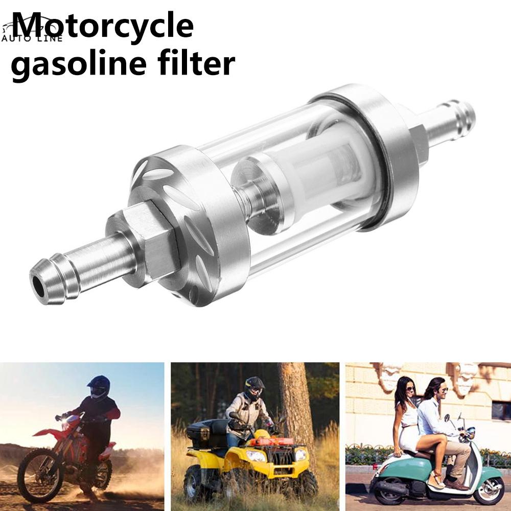 Bộ Lọc Nhiên Liệu Bằng Hợp Kim Nhôm 8mm SHOPCYC9133 Thông Dụng Cho Xe Hơi / Xe Máy