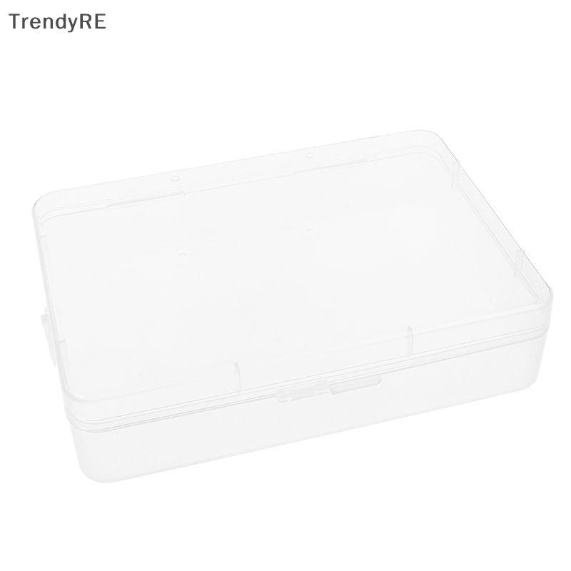 Hộp Đựng Bưu Thiếp Dán Bàn Trong Suốt Sức Chứa Lớn Họa Tiết Ngôi Sao Nắp Lật Hợp Thời Trang RE