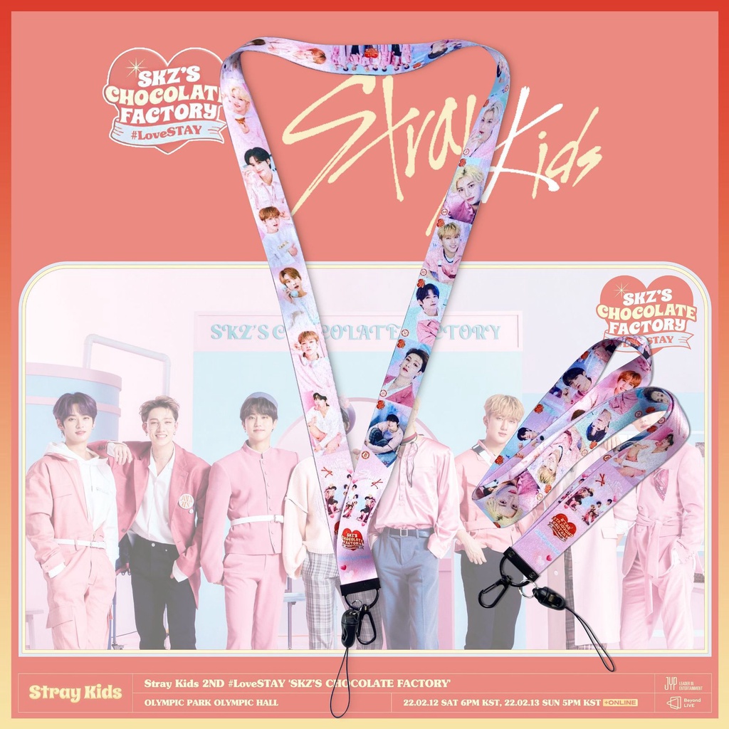 StrayKids 5-STAR & MANIAC & MAXIDENT & THE SOUND ID Hanging Neck Sling Lanyard