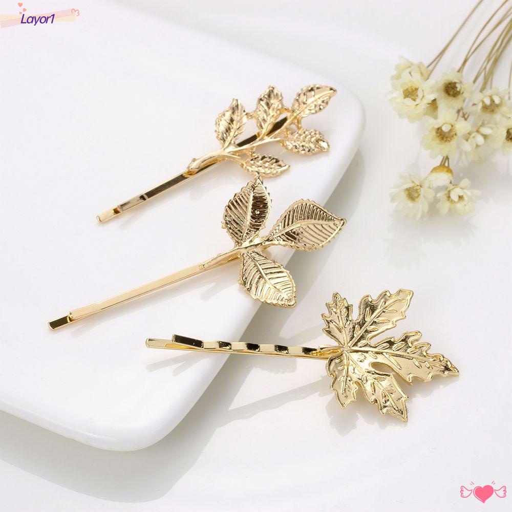 Kẹp Tóc Kim Loại Thiết Kế Sang Trọng Cho Nữ