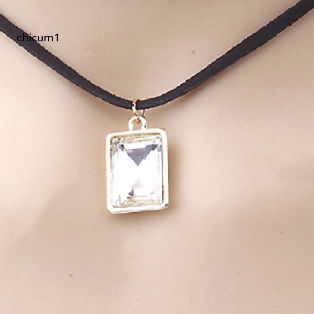 Vòng Cổ Choker Dây Đôi Bằng Nhung Đen Siêu Bền Thời Trang Dự Tiệc