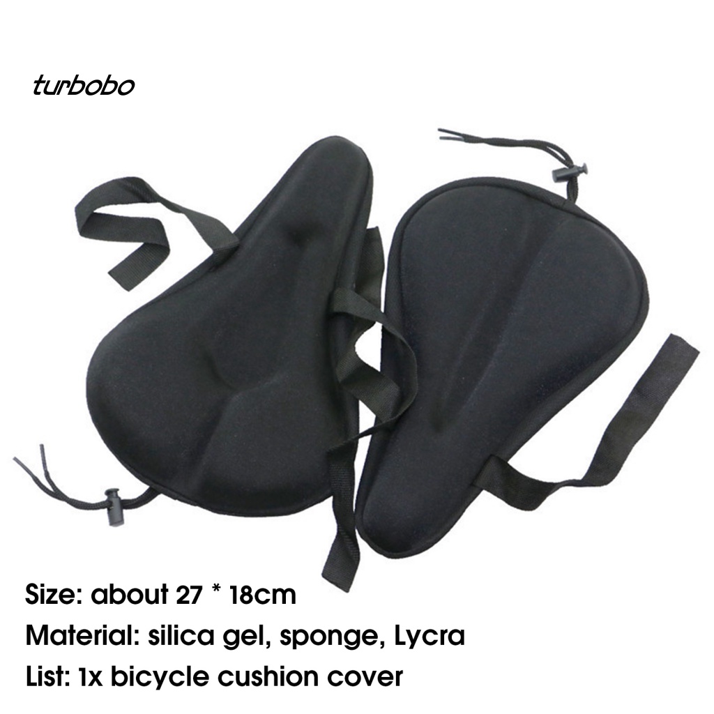 Vỏ Bọc Yên Xe Đạp Leo Núi Có Dây Đeo Đệm Xốp Silicone Chống Trượt