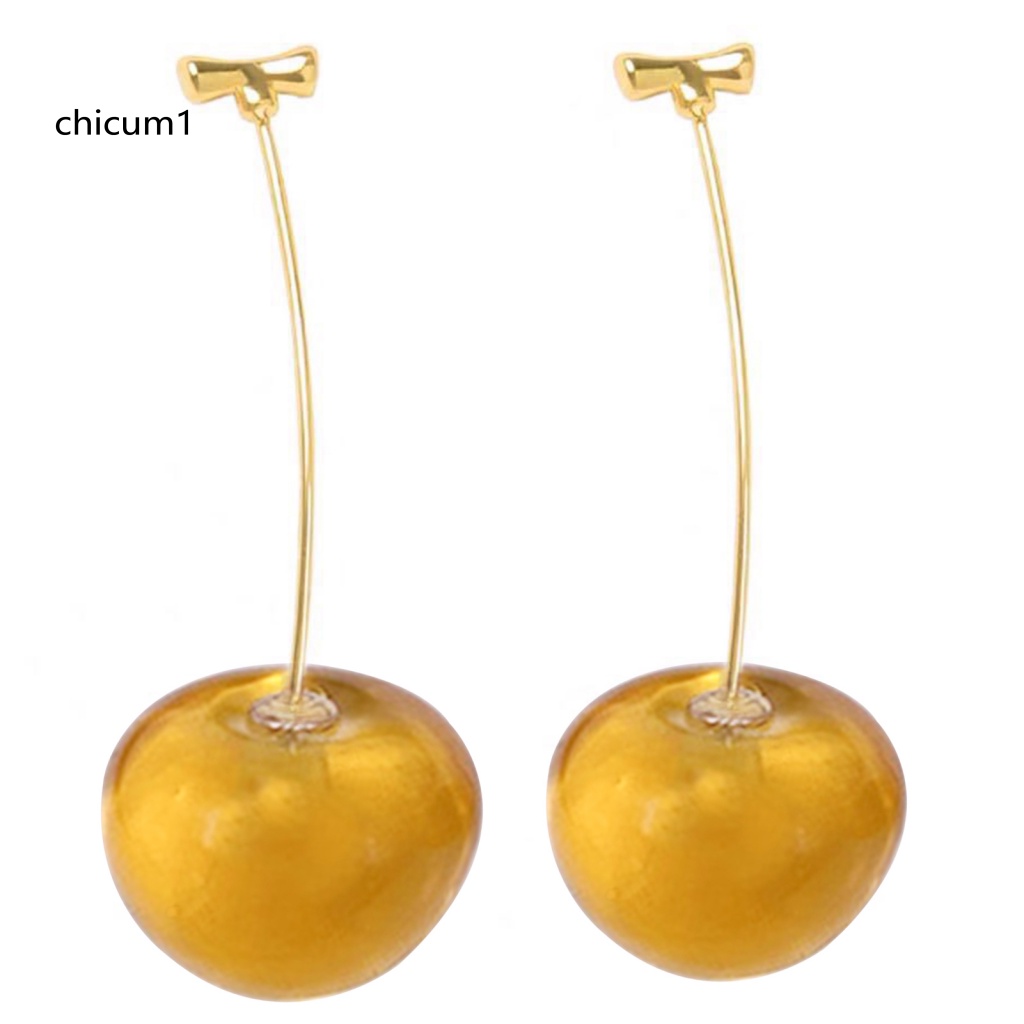 1 Cặp Bông Tai Hình Trái Cherry Ngọt Ngào Dành Cho Nữ