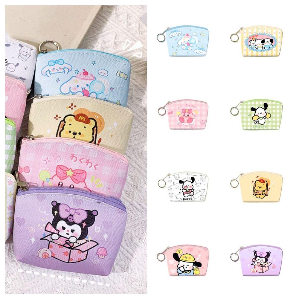 BLISS Ví Đựng Tai Nghe / Tiền Xu Mini Có Khóa Kéo Tiện Dụng Cho Học Sinh