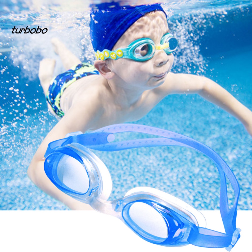Kính Bơi Chống Tia UV Chống Nước Có Dây Đeo Co Giãn Tốt Tiện Dụng Cho Bé