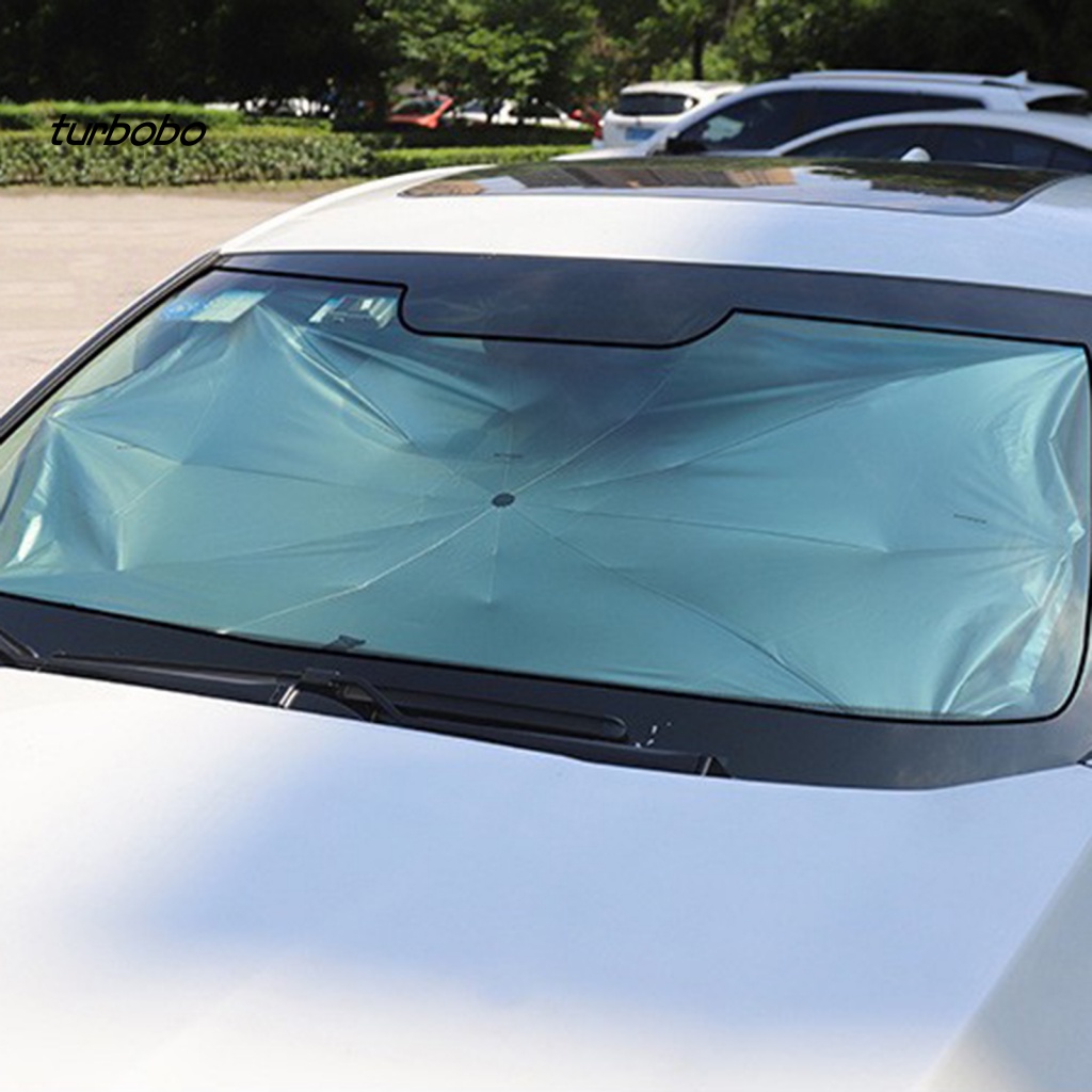 Dù Che Nắng Phản Quang Bằng Nhựa Độ Bền Cao Chống Tia UV Có Thể Gập Lại Cho Xe Hơi