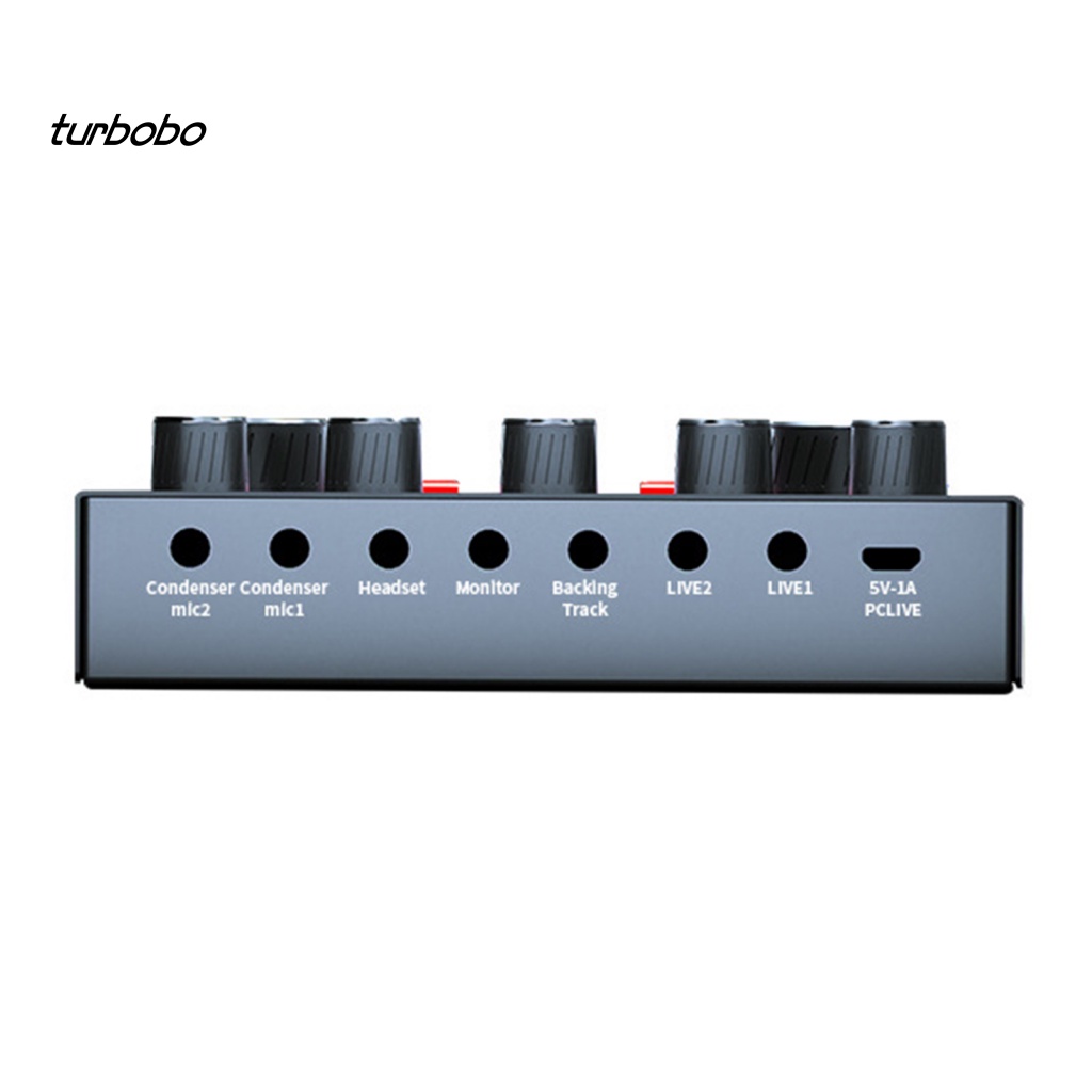 Card Âm Thanh turbobo V8S Màu Đen Cho Điện Thoại Di Động