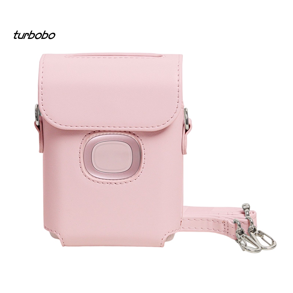 Túi Đeo Vai Giả Da Chống Sốc / Trầy Xước Thời Trang Sang Trọng Cho Máy In Mini Link 2